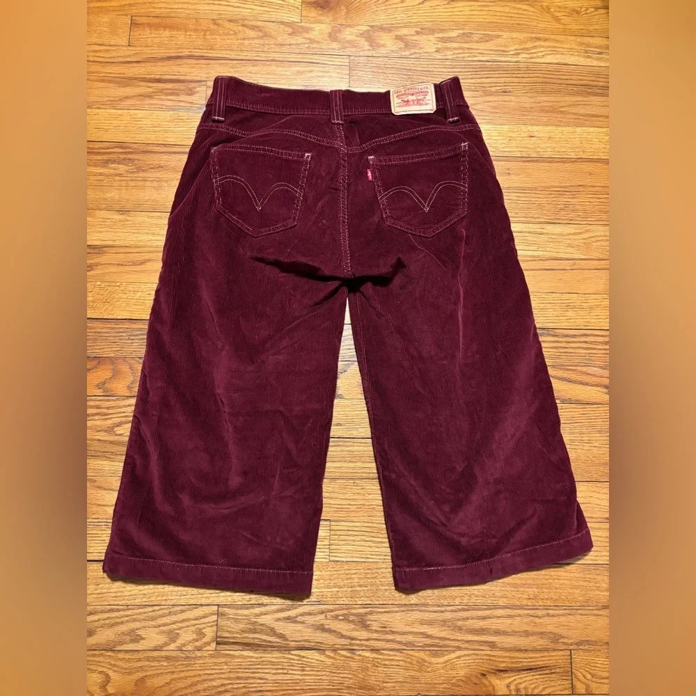 Levi's Women’s Vintage Burgundy Corduroy